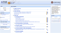 Desktop Screenshot of elearning.cerform.it
